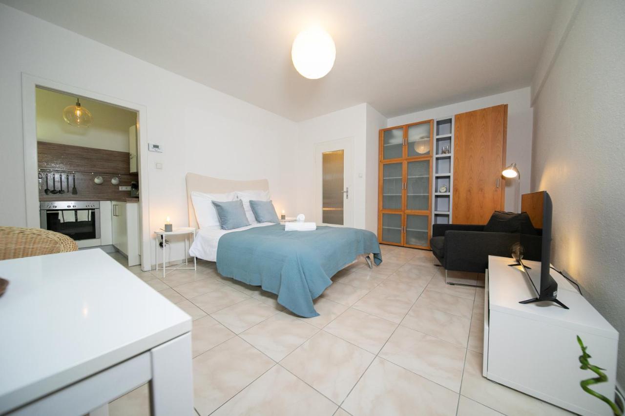 Apartment Blue - Zentral Und Gut Angebunden Dusseldorf Luaran gambar